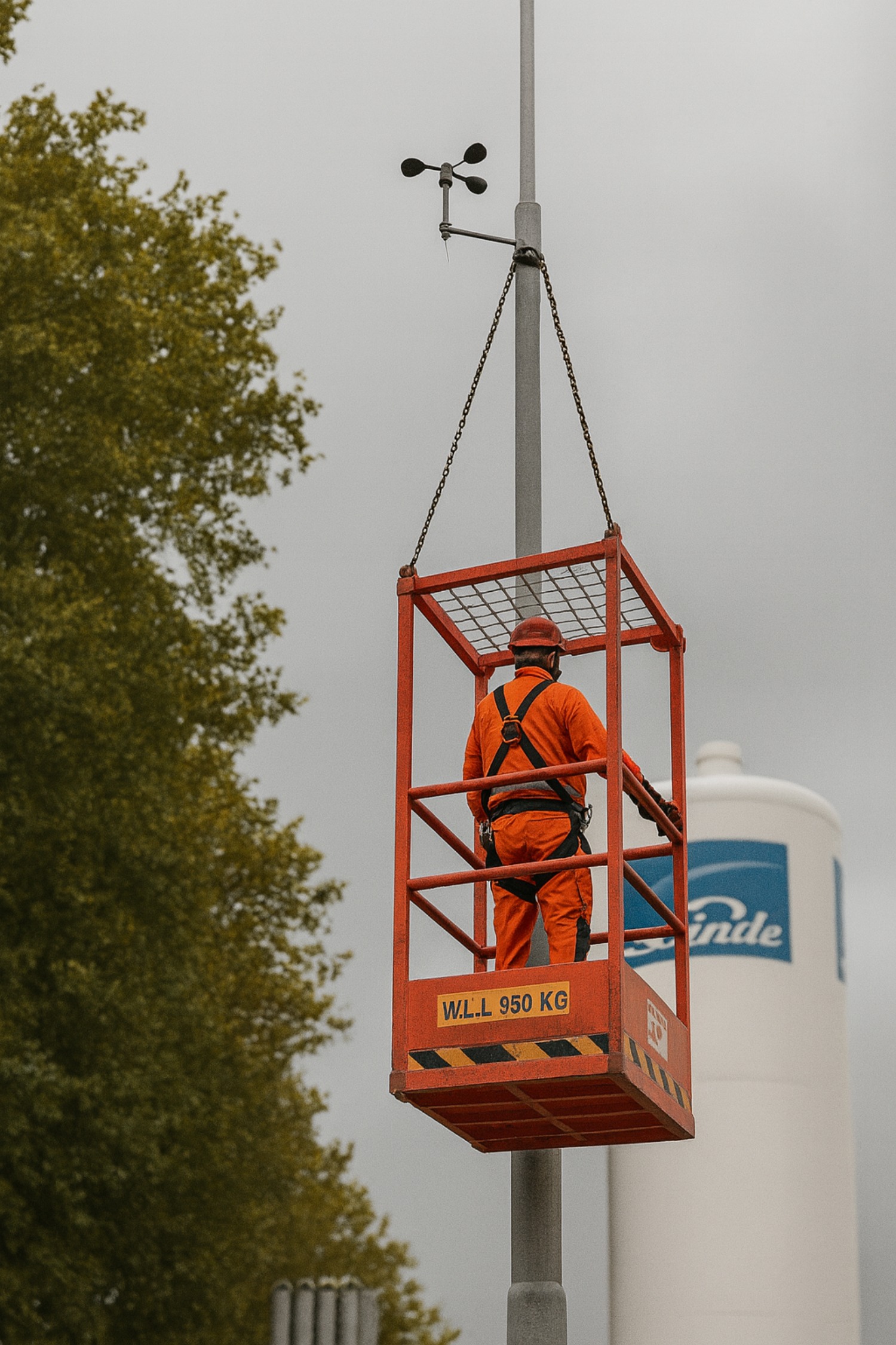 veiligheidswerkzaamheden linde gas foto